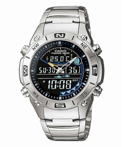 Casio Moon Phase Fishing Watch - Overnight Delivery